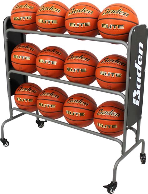 metal lock box for balls|rolling ball storage rack.